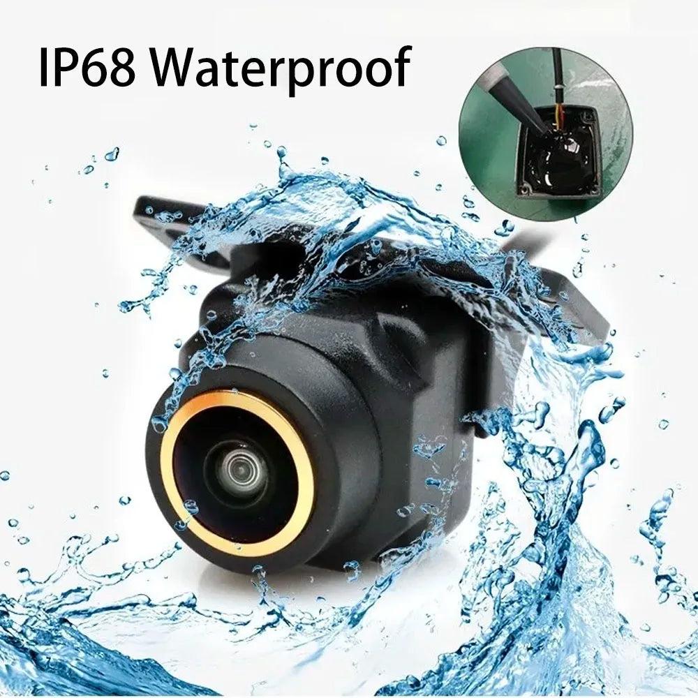 AHD 1080P Fisheye CCD Waterproof Wide View Angle Rear/Front View Back up Camera for HD Night Vision for Car Parking Assist sayaragear