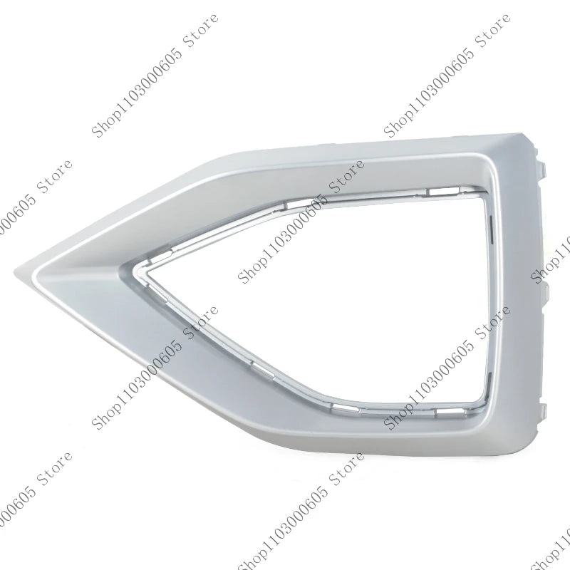 For Audi Q2 Q2L 2022 Automobile Accessories Front Bumper Fog Light Frame Grille Protection Cover 81D853681F 81D853053ATB2 sayaragear