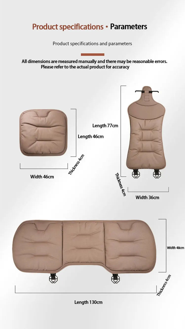 Universal Car Seat Cover Leather Cars Seat Waist Cushion Covers Four Season Auto Interior Seats  Protection Pad Car Accessorie sayaragear