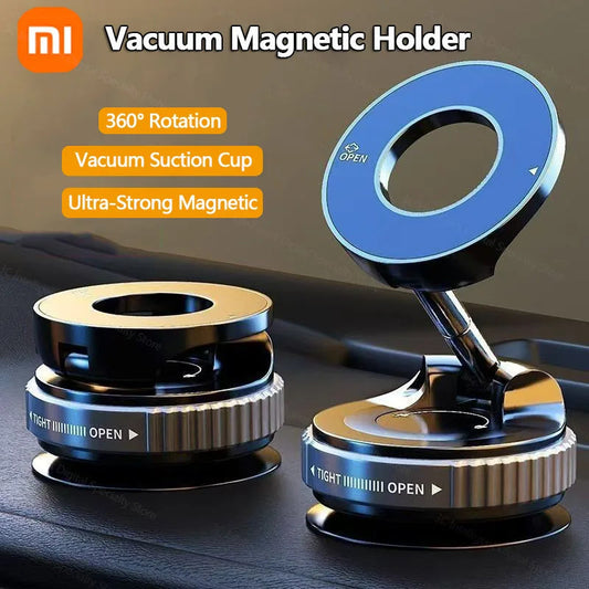 Xiaomi Vacuum Suction Magnetic Car Holder 360° Adjustable Navigation Car Holder Desktop Lazy Person Holder For IPhone Live sayaragear