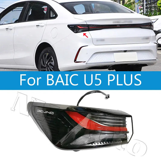 Taillight Taillamp Brake Light Rear Turn Light For BAIC U5 PLUS Outer Rear Bumper Lamp sayaragear