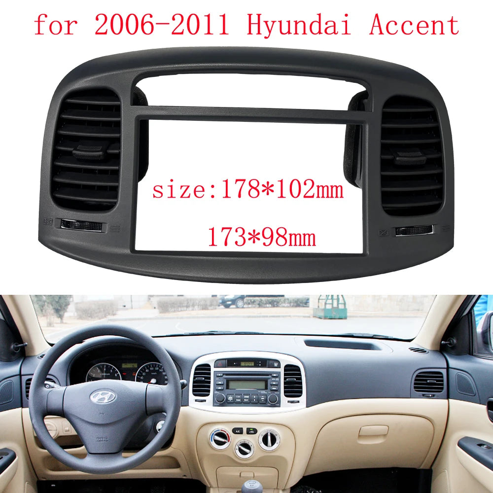 847401E500XM Car Dashboard Air Outlet Assembly Parts Accessories For Hyundai Accent 2006-2011 sayaragear