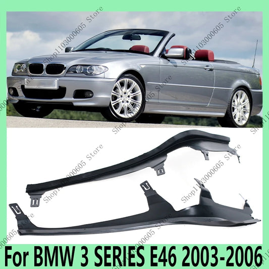 For BMW 3 SERIES E46 New 2-Door 2003-2006 Headlight Upper Cover Light Bar 63126934751 63126934752 - sayaragear