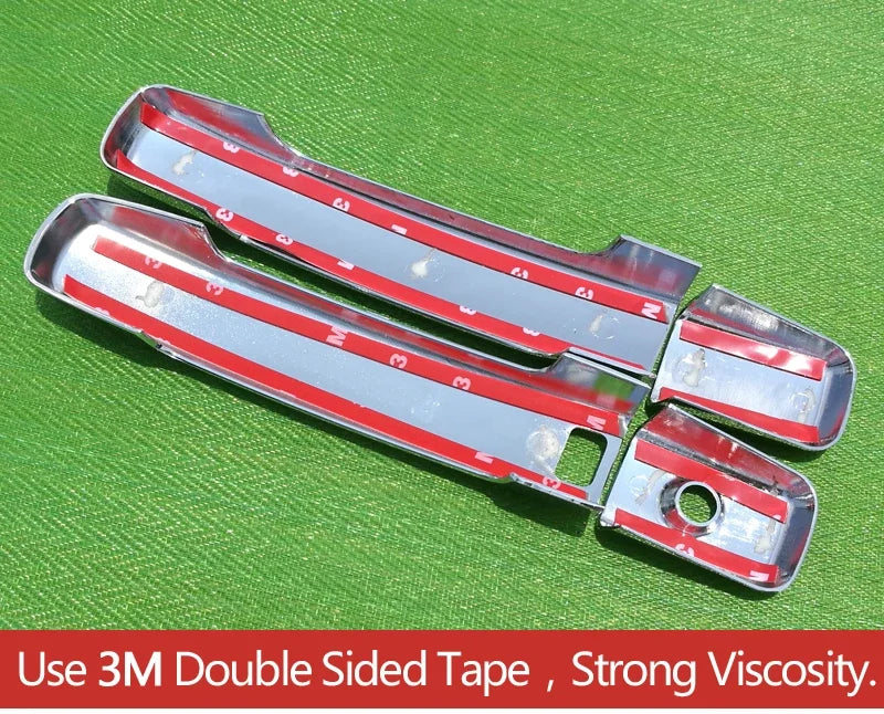 for Nissan Pathfinder R51 2005 - 2012 Chrome Handle Cover Trim Set 2006 2007 2008 2009 2010 2011 Accessories Sticker Car Styling sayaragear