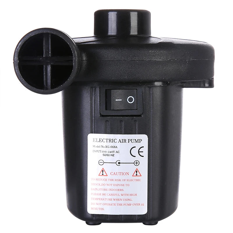 EACF Portable Inflatable Pump Electric Air Mattress Camping Pump Car Air Compressor Pump Quick Filling Air Pump For Car Home Use sayaragear