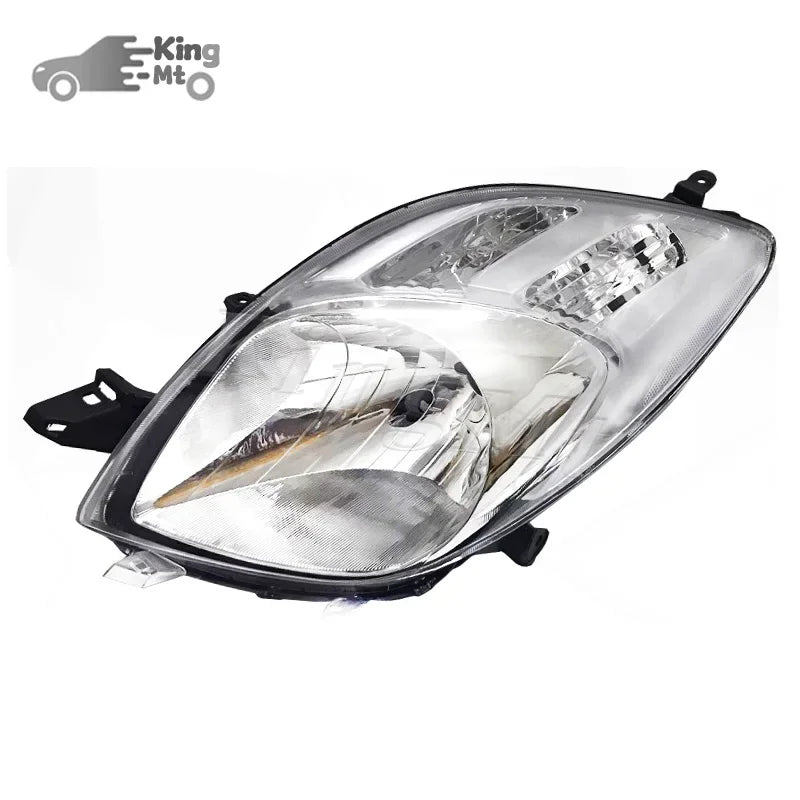 For Toyota YARis 08-12 Halogen Headlight Assembly OEM Style Front Headlamp Bulb Socket Plug & Play Replacement sayaragear