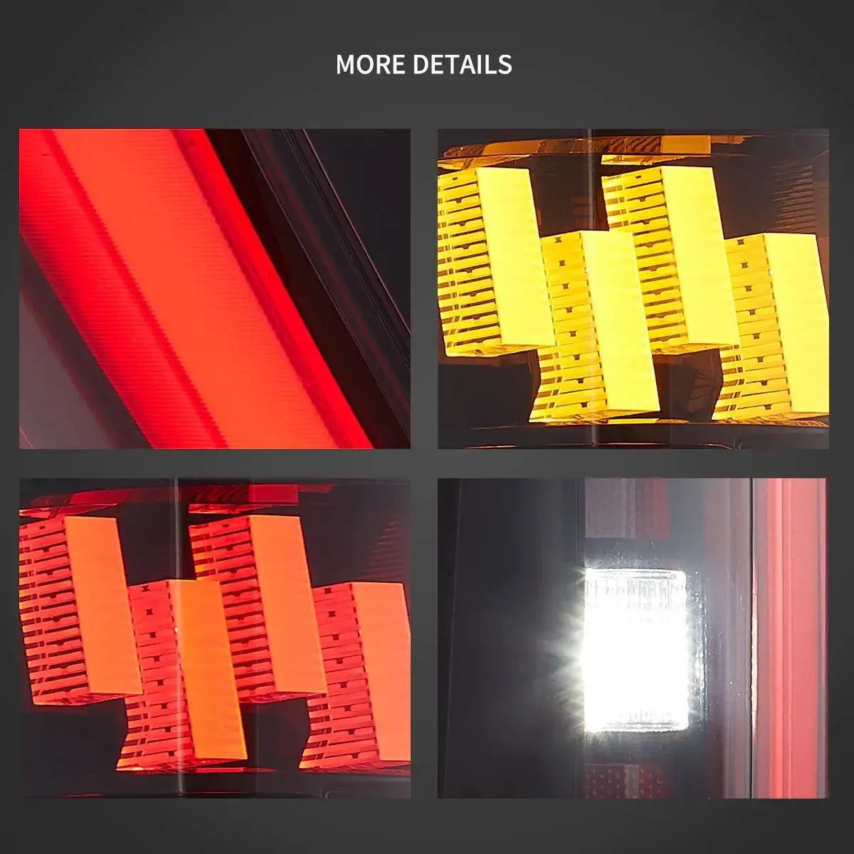 Vland 21-24 F150 Full LED Tail Lights Rear Lamp Assembly Upgrade Replacement sayaragear