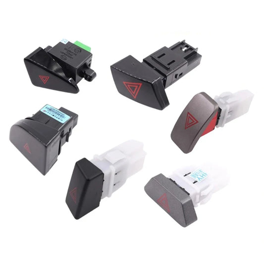 Emergency Light Switch for BYD F0 F3 F6 S6G6 E5 SONG SURUI L3 G3 Instrument Panel Double Flash Hazard Light Brake Button Switch - sayaragear