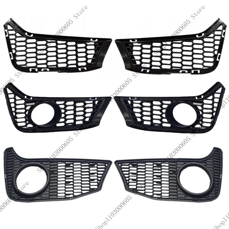 For BMW 3 4 Series F30 F35 F32 F33 Convert M Style Car Accessories Front Bumper Surround Fog Light Mesh Grille Frame sayaragear