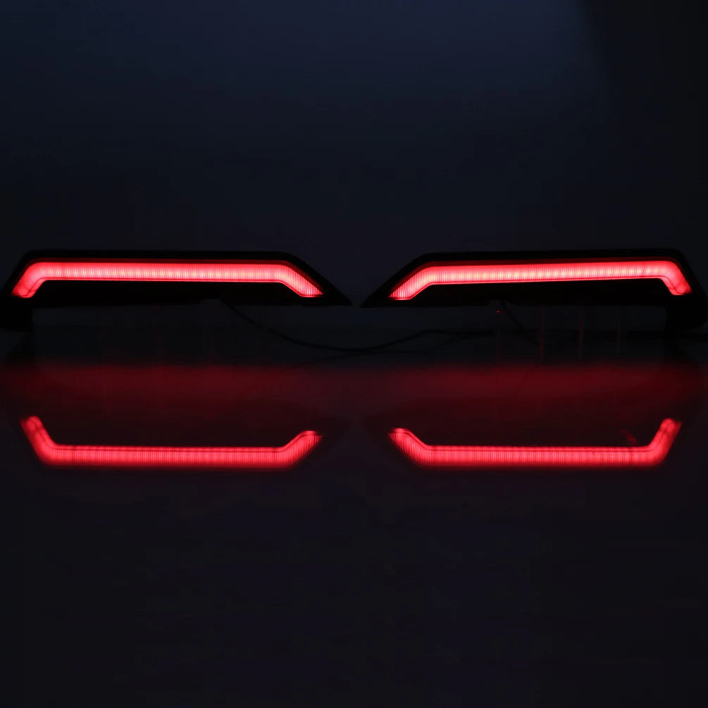 Fit for Jeep Wrangler JL JK 2007-2023 LED Tail Wing Roof Light LED Brake Light/Driving light/Turn Signal Light/Reversing Light sayaragear