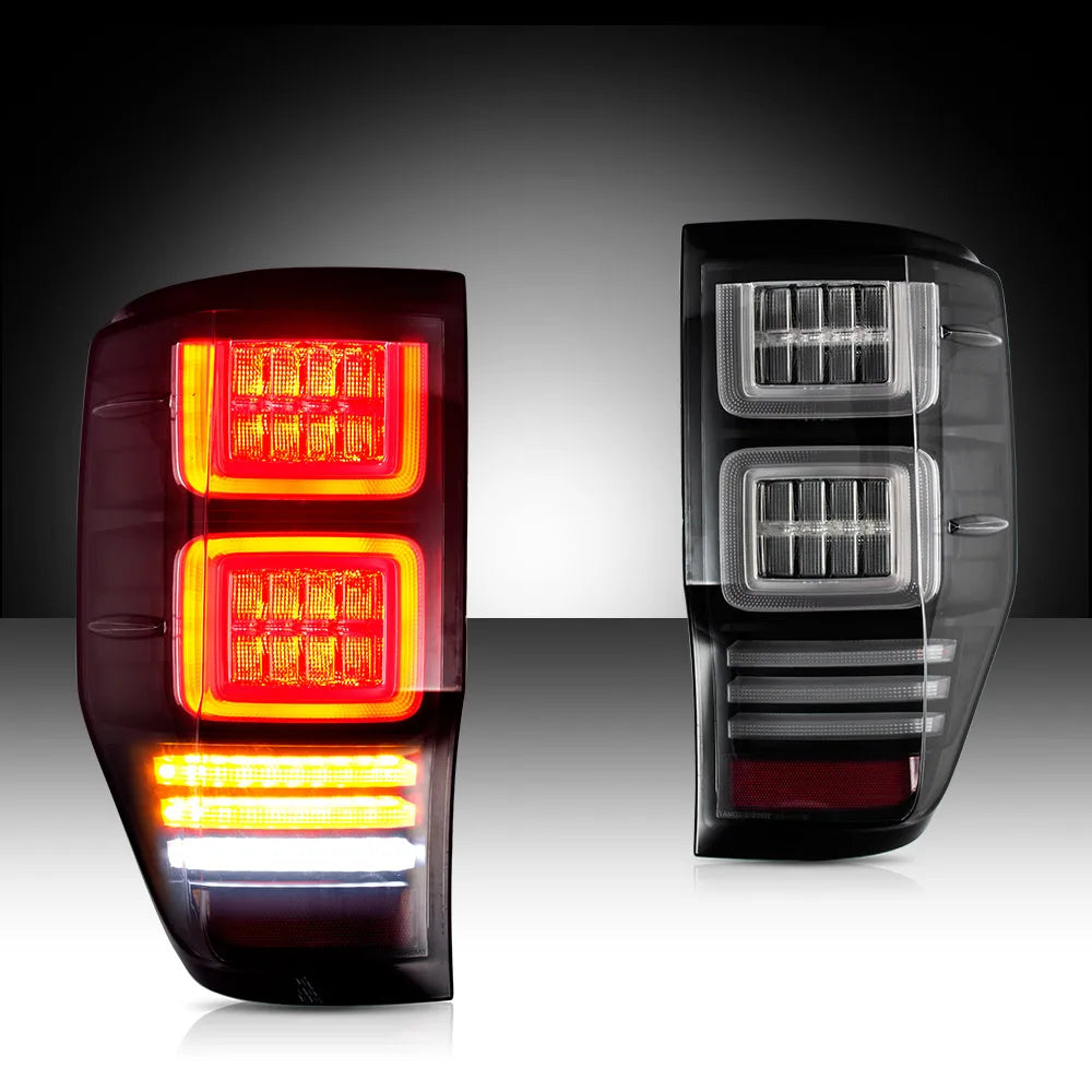 Vland 12-22 Ranger 1th Gen (T6/P375) LED Tail Lights With Sequential Turn Signal (Not Fit For US Models) sayaragear