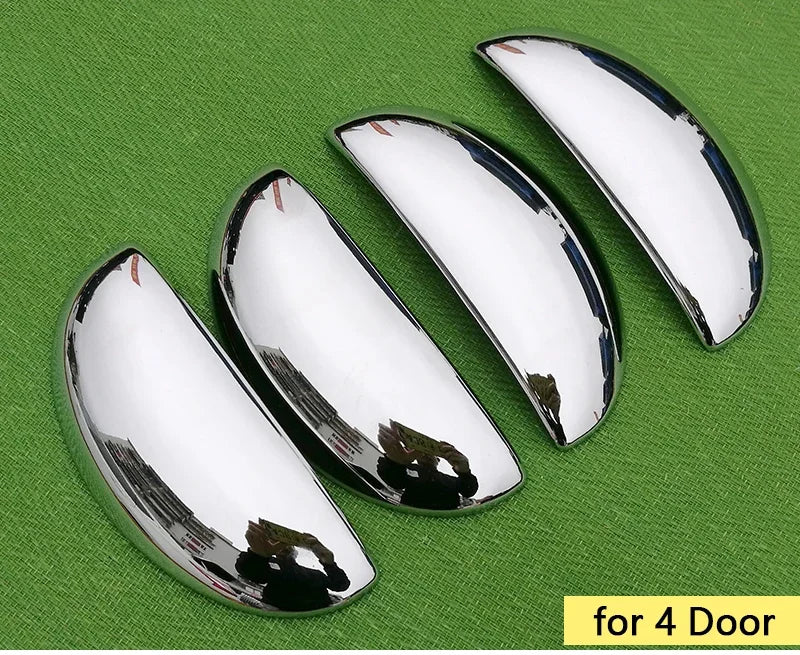 for Toyota Aygo MK1 2005-2013 Luxurious Chrome Handle Cover Trim Set 2007 2008 2009 2012 Car Accessories Stickers Car Styling sayaragear