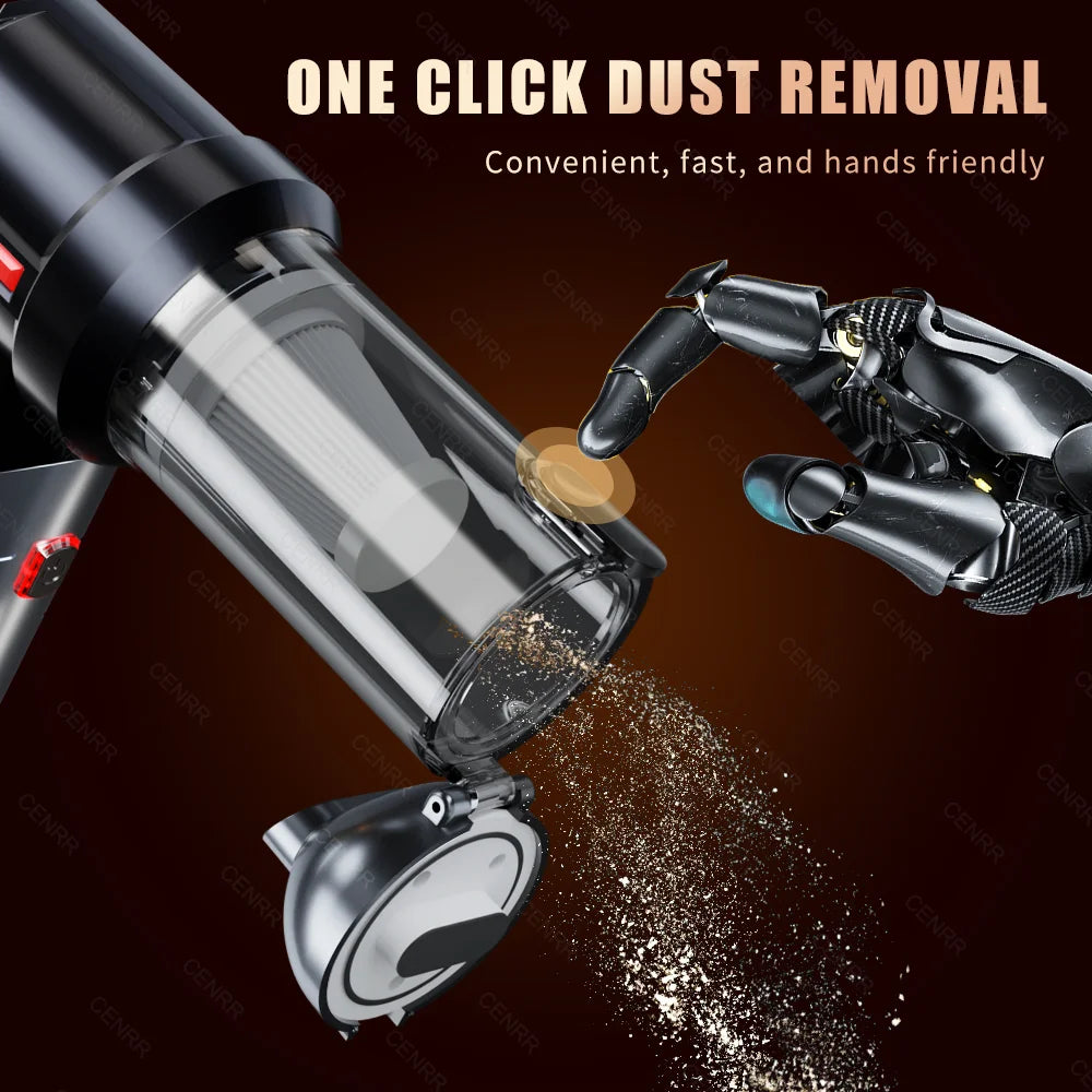 CENRR Car Vacuum Cleaner Mini 998000PA Powerful Cordless Portable Vacuum Cleaner for Home Appliance Handheld Blower Car Cleaner sayaragear