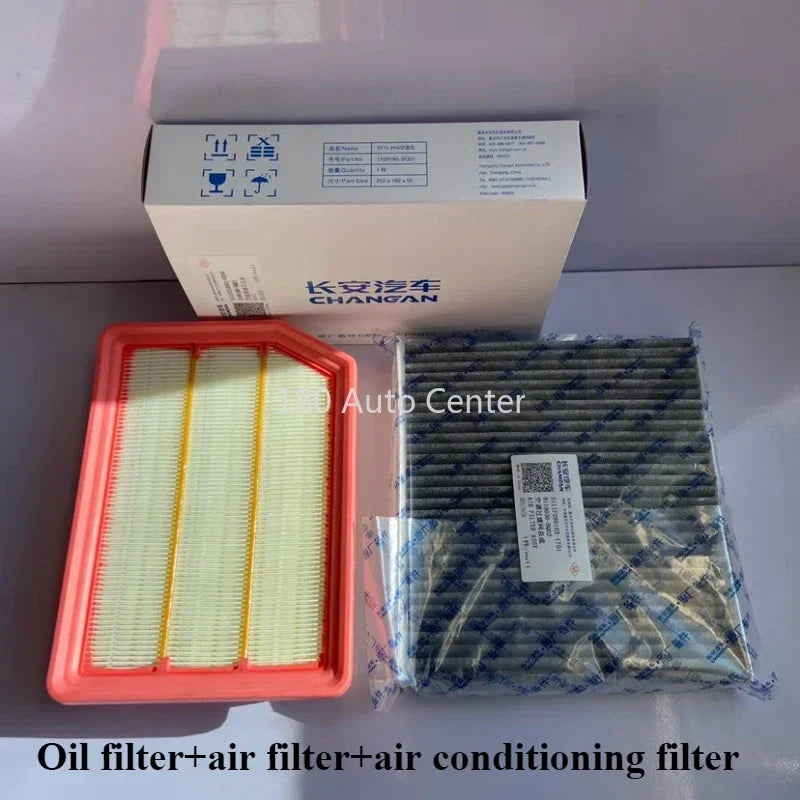 Original CHANGAN CS35PLUS 1.6L Models Air Cabin Oil Filters Kit sayaragear