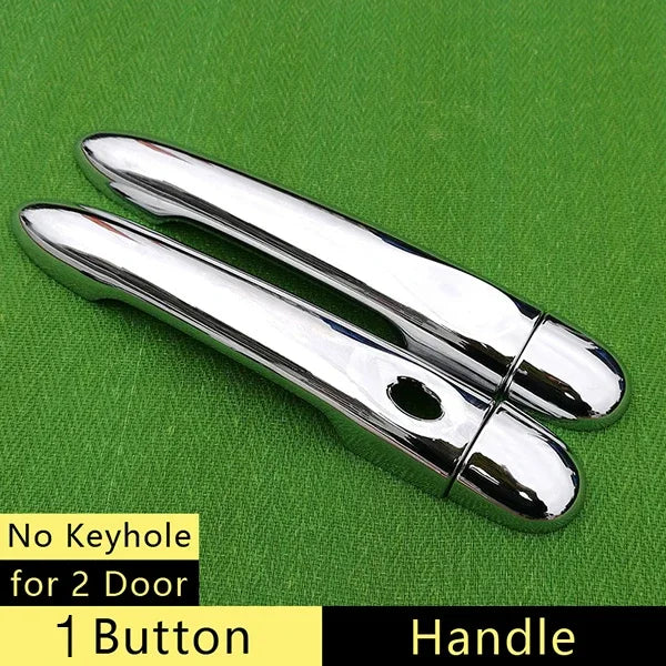for Renault Clio IV 2012 - 2017 Chrome Handle Cover Trim Set Clio 4 MK4 2013 2014 2015 2016 Car Accessories Stickers Car Styling sayaragear