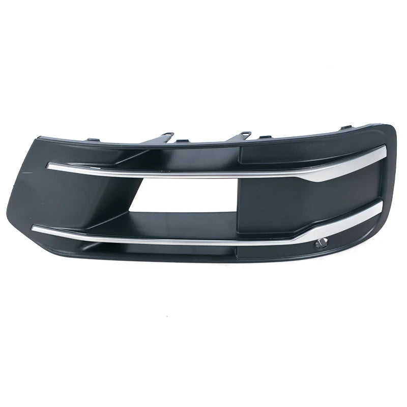 For Audi Q7 2016-2019 Auto Accessories Front Bumper Fog Light Under Grille Cover Fog Light Frame Fog Light Protection Cover - sayaragear