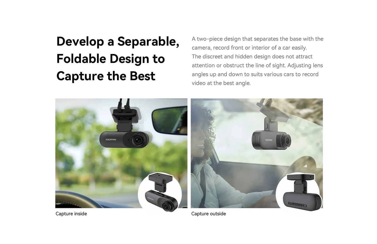 DDPAI Mola N3 Pro Dash Camera Driving Vehicle Cam Wifi Smart Connect Car Recorder 2.5K Car DVR Dash Camera sayaragear