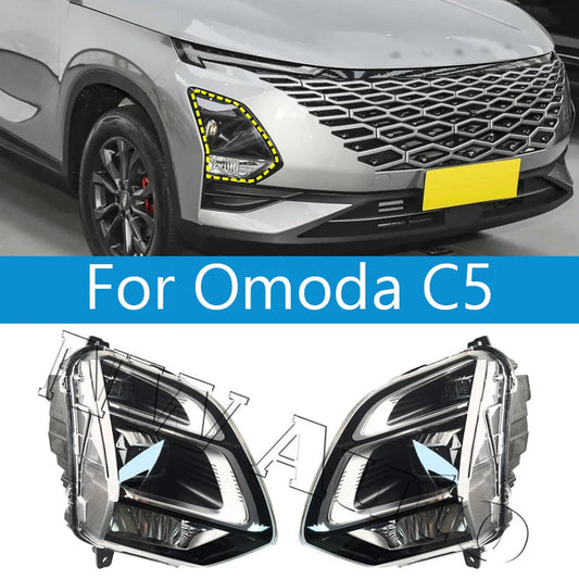 Front Headlight Head Light Headlamp LED Original For Chery Omoda C5 Front Bumper Headlight sayaragear
