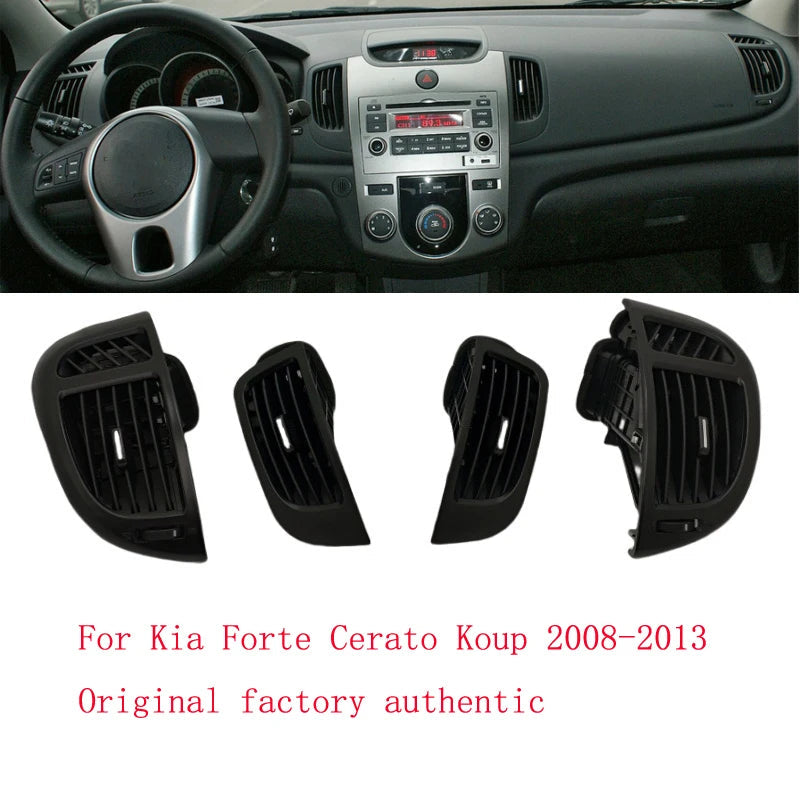 Car LHD Front Dash Board Air Conditioner Outlet A/C Air Vents For Kia Forte Cerato Koup 2008 2009 2010 2011 2012 2013 sayaragear
