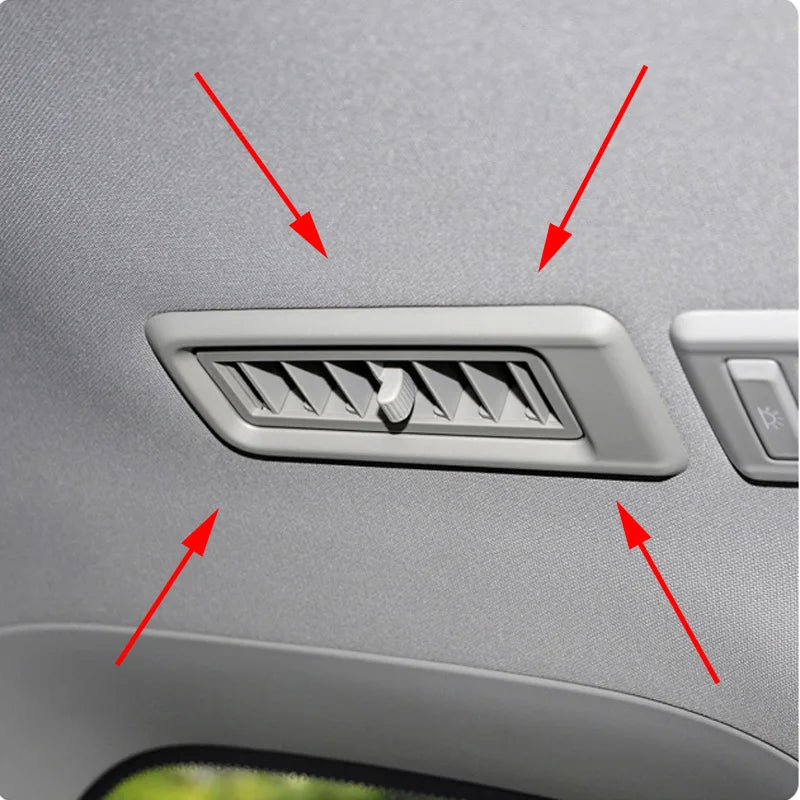 Original interior ceiling air conditioning vents, roof air conditioning vents, rear air conditioning vents For GAC Trumpchi GS8 sayaragear