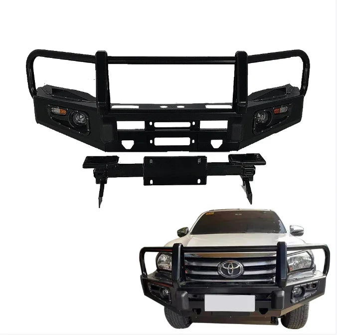 Universal Automotive Steel Car Bumper Bull Bar Car Bumper for Hilux Protective Car Bumperscustom sayaragear