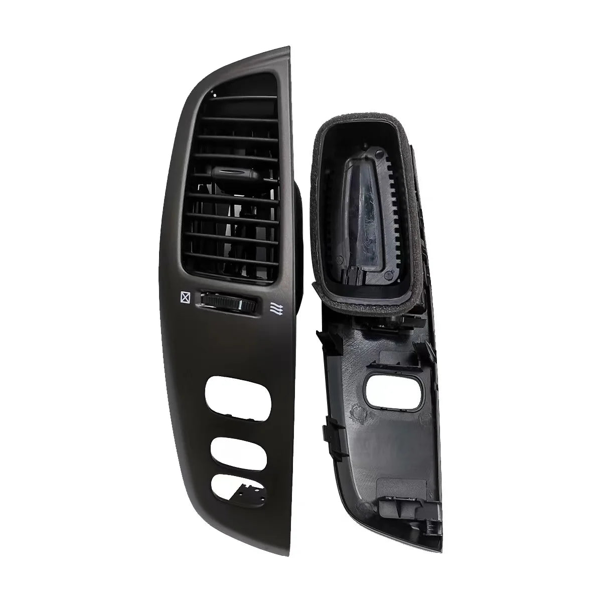 1 Pair Car Air Vent Outlet Dashboard Air fresh Window Panel for Toyota Land Cruiser 100 LC100 FJ100 Ujz100 2003-2007 LHD RHD sayaragear