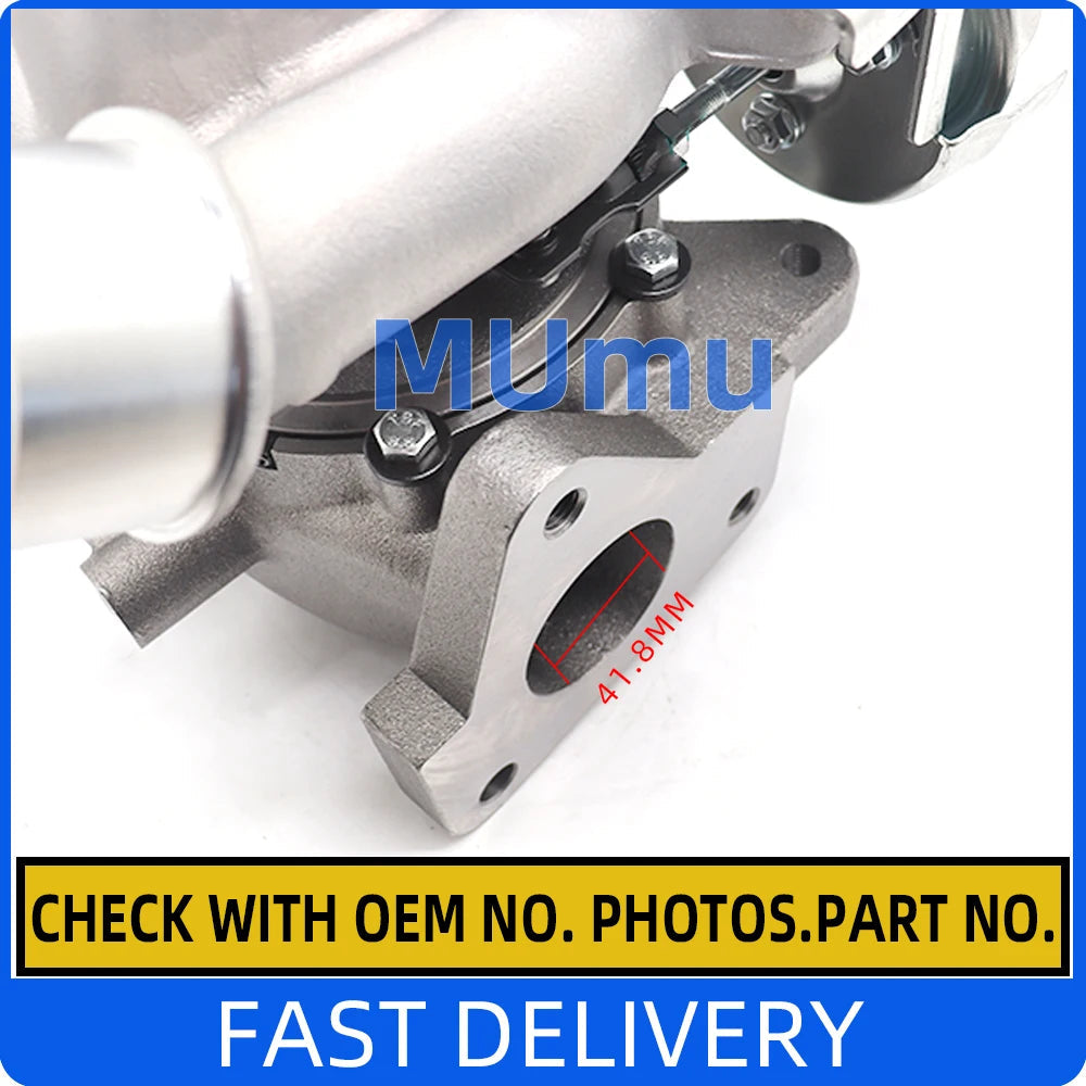 New Turbocharger TF035 49335-01410 4933501410 49335-01411 493350141 49335-01412 4933501412 For Fiat Fullback Diesel Pickup 2.4 sayaragear