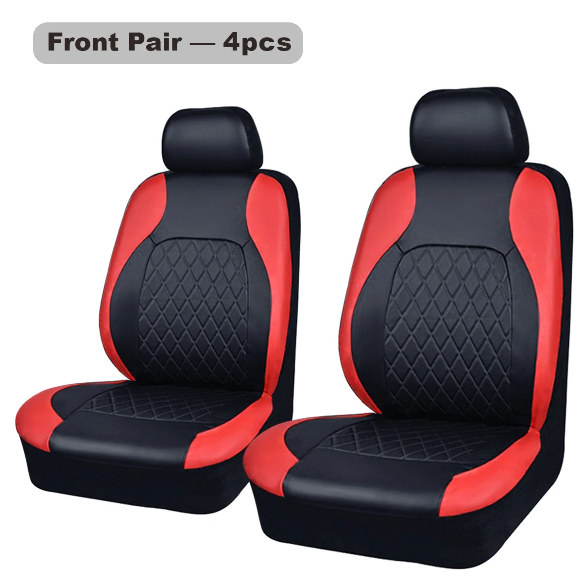 All Season Quited PU Leather Car Seat Cover Full Surrounded Seat Protector Waterproof Universal Fit Sedan Suv Pick-up Truck Seat sayaragear