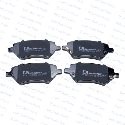 Front Brake Pad Set For CHERY ARRIZO 5 1.5 2016- GX CHANGAN EADO DT 1.6 2018-  ALSVIN GEELY EMGRAND VISION LIFAN X70 3501280AK01 sayaragear