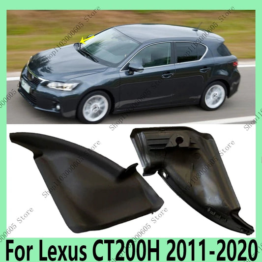 For Lexus CT200H 2011-2020 Auto Parts Wiper Deflector Trim Cover Front Windshield Glass Triangular Plate 5382476011 5382376011 sayaragear