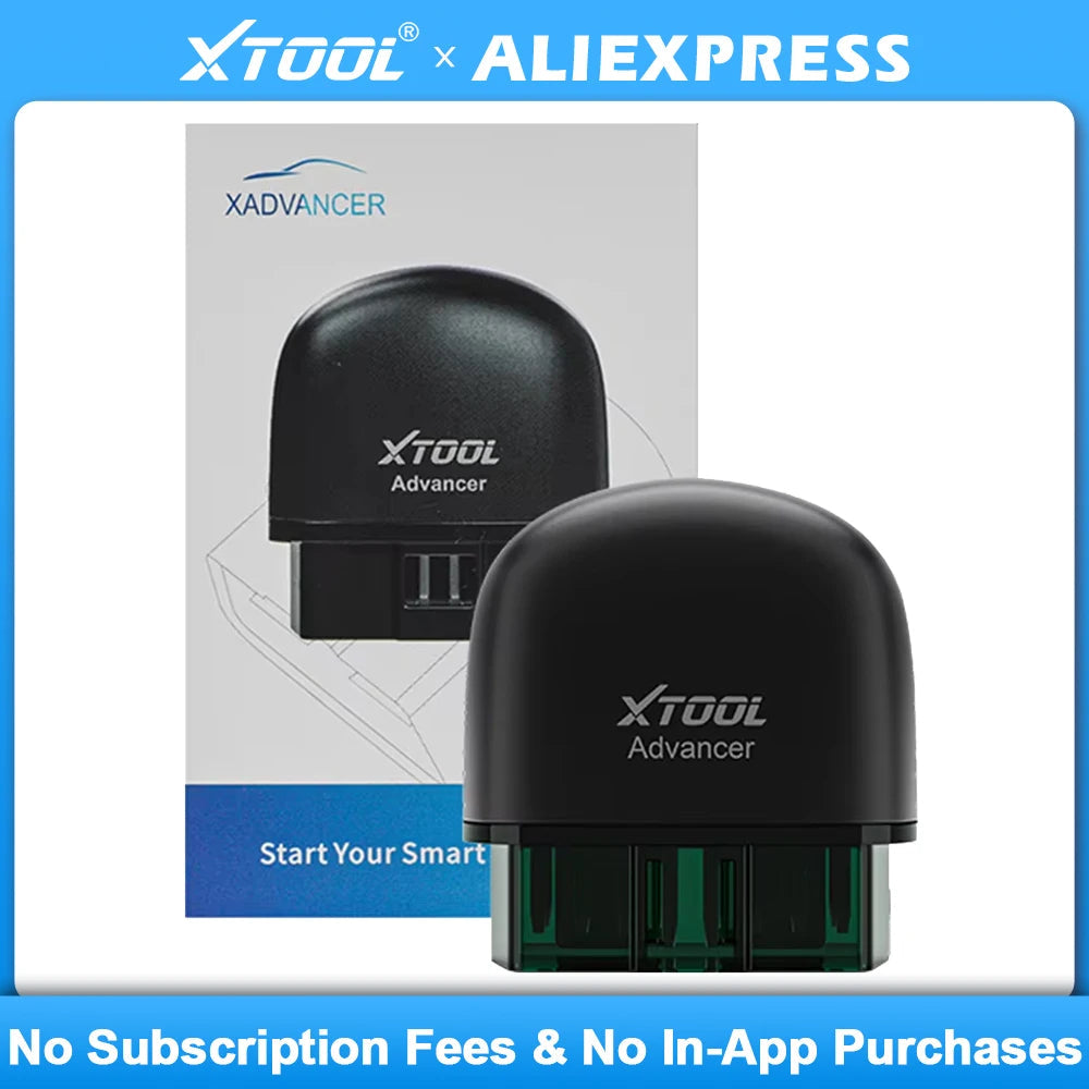 XTOOL Advancer AD20 Mini Bluetooth 5.0 OBD2 Scanner Full obd2 Functions Car Diagnostic Scan Tool Read/Clear fault code Universal sayaragear