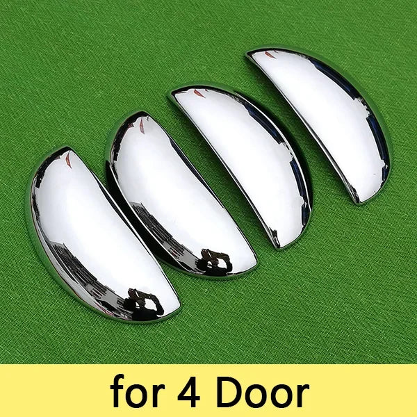 for Toyota Aygo MK1 2005-2013 Luxurious Chrome Handle Cover Trim Set 2007 2008 2009 2012 Car Accessories Stickers Car Styling sayaragear