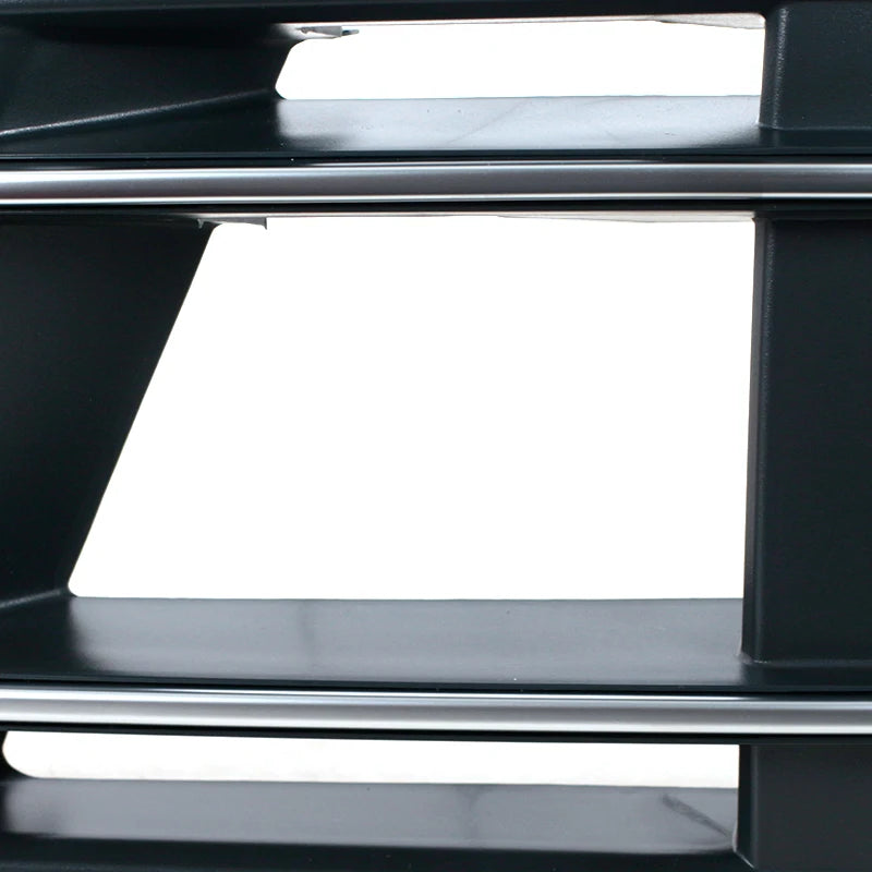For Audi Q7 2016-2019 Auto Accessories Front Bumper Fog Light Under Grille Cover Fog Light Frame Fog Light Protection Cover - sayaragear