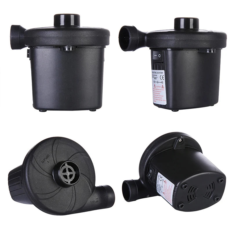 EACF Portable Inflatable Pump Electric Air Mattress Camping Pump Car Air Compressor Pump Quick Filling Air Pump For Car Home Use sayaragear