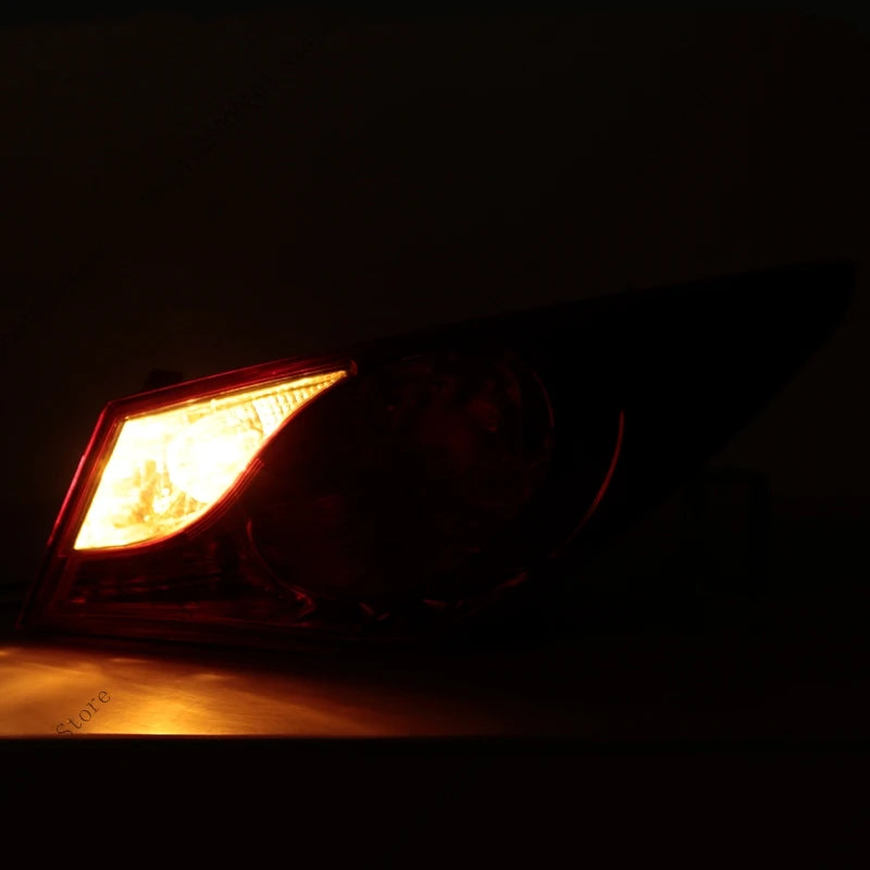 For Hyundai Sonata 2011-2014 Automobile Accessories Rear Bumper Tail Light Assembly Turn Signal Brake Brake Light Reverse Light sayaragear