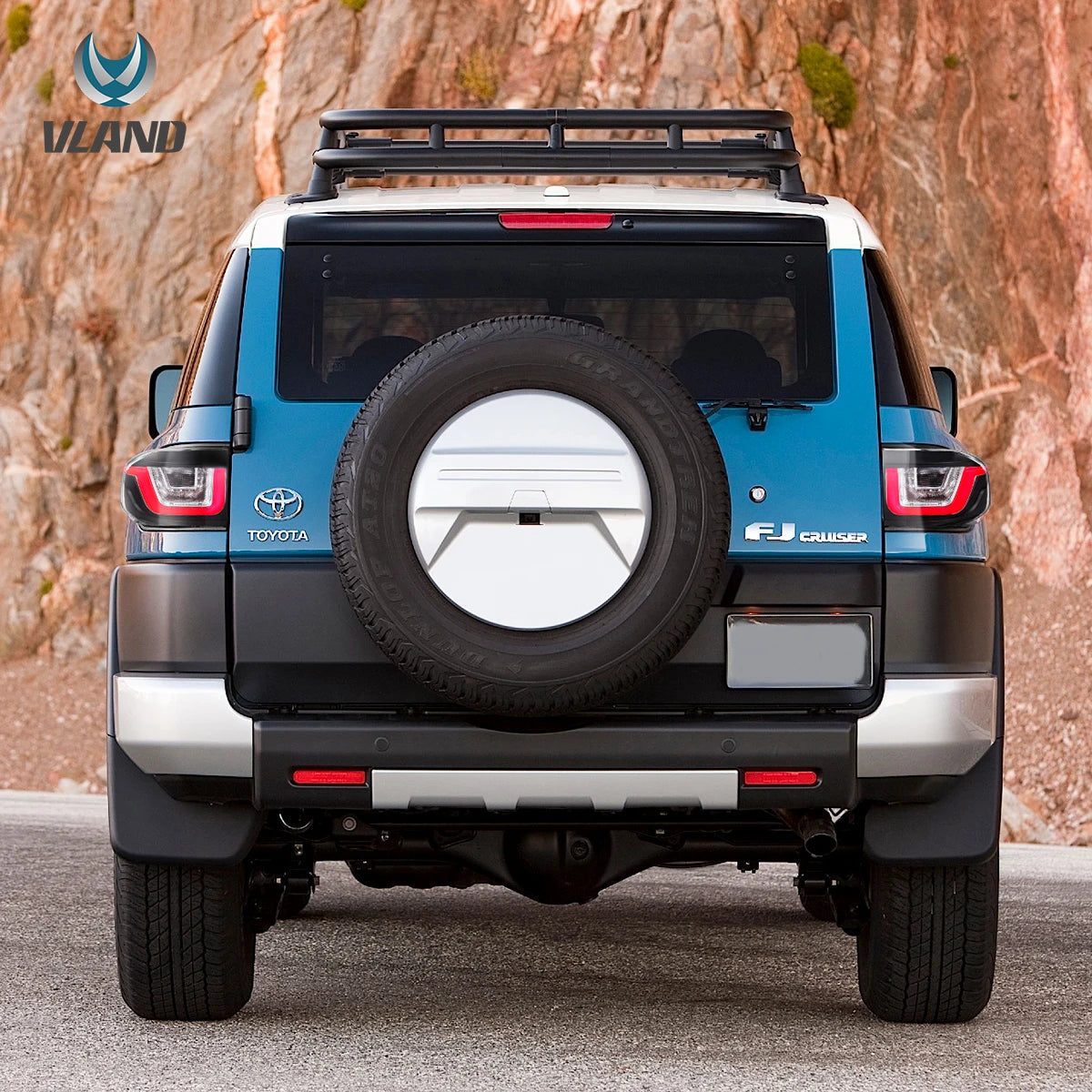 Vland 2006-2022 FJ Cruiser LED Tail Lights Clear – Stylish Upgrade for Enhanced Visibility and Modern Look sayaragear