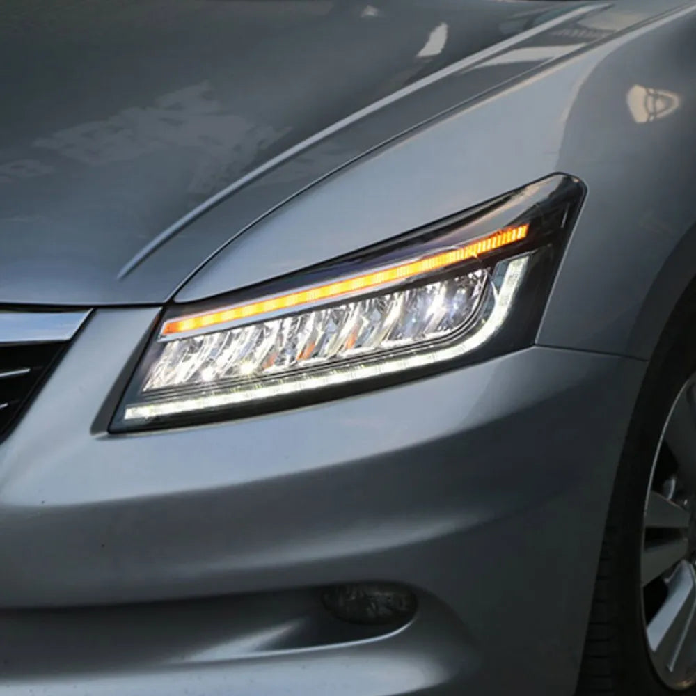 VLAND 2008-2012 Sedan 8th Gen LED Dual Beam Projector Headlights Assembly sayaragear