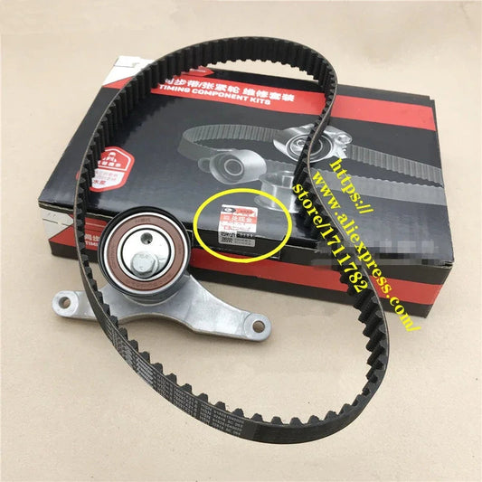 Timing Kit For Chery E3/Bonus 3 Arrizo 3 Fulwin 2 Arrizo 3 X1 indiS Beat Timing Tensioner&Timing Belt 477 Engine sayaragear