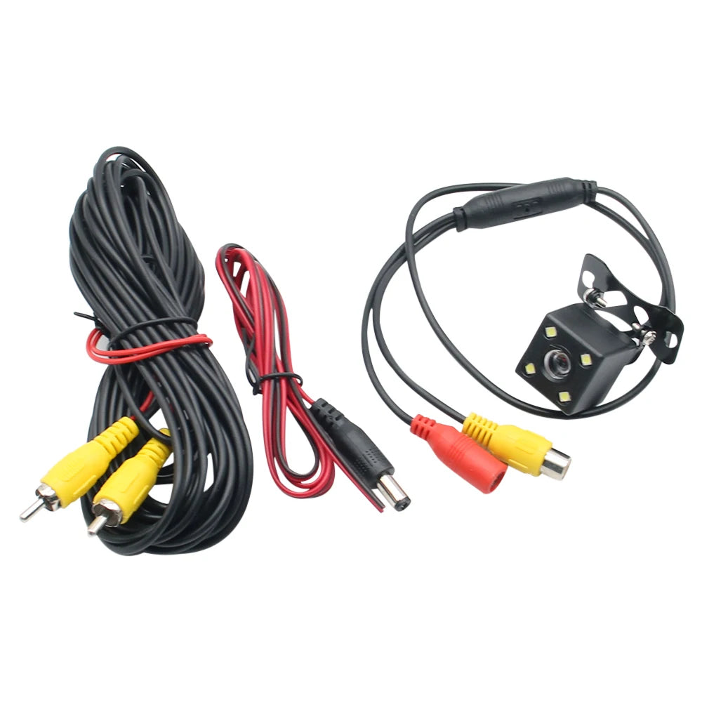 Wide Angle HD Car Rearview Camera Rear View Video Vehicle Camera Backup Reverse Camera 4/8/12 LED Night Vision Parking Camera sayaragear