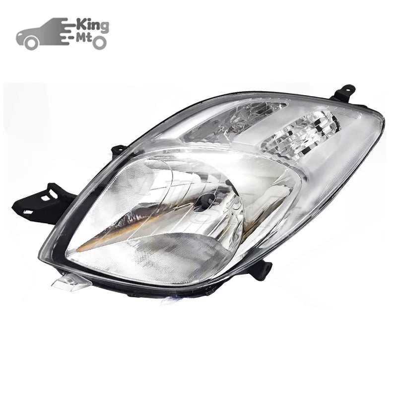 For Toyota YARis 08-12 Halogen Headlight Assembly OEM Style Front Headlamp Bulb Socket Plug & Play Replacement sayaragear