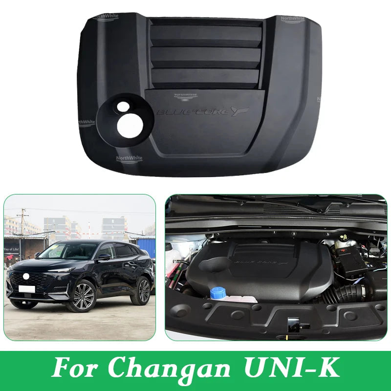For Changan UNI-K 2.0T Engine Protective Cover Modification Engine Cover Dust Cover 5510110-CR01 sayaragear