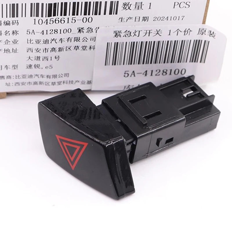Emergency Light Switch for BYD F0 F3 F6 S6G6 E5 SONG SURUI L3 G3 Instrument Panel Double Flash Hazard Light Brake Button Switch - sayaragear