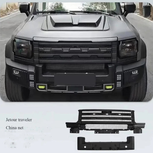 For Jetour T2 New Upgrade Body Kit with Front Bumper and Exterior Grille Car Grills Auto Partscustom sayaragear