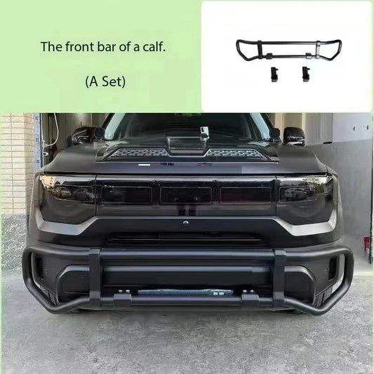 For Beijing BJ30 Modified Upgrade Accessories Small Bullpen Bar Anti-Collision Front Bumper for Front Rear Bumpercustom sayaragear