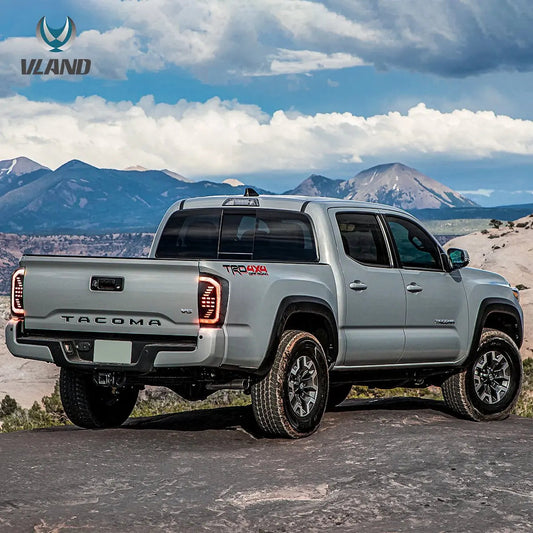 Vland 16-23 Toyota Tacoma 3rd Gen (N300) LED Tail Lights With Dynamic Welcome Lighting sayaragear