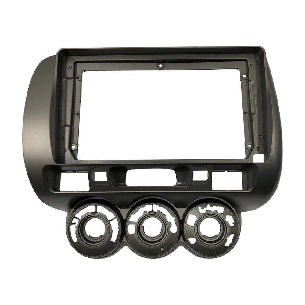 HAOCHEN Car 9 inch 2 Din Stereo o Fascia o DVD Panel Bezel Frame Installation Trim Left/right Wheel for Honda Fit City Jazz 2006 sayaragear