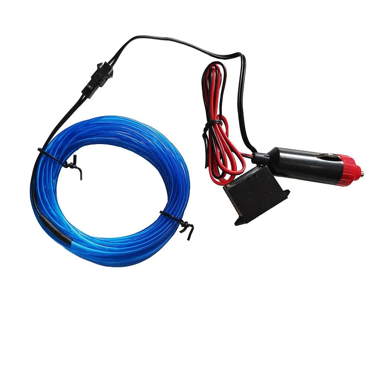 10/5/3m Multicolor Atmosphere Lighting LED Strip 5V DIY Flexible EL Cold Light Line Tube With USB Auto Decoration Ambient Lamp sayaragear