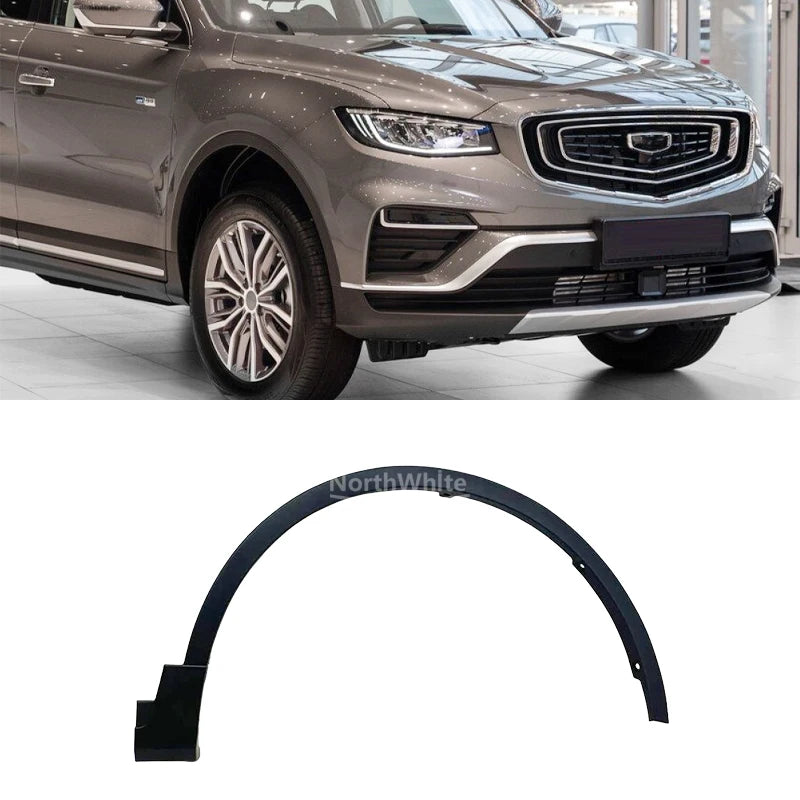 For Geely Atlas Pro Belgee X70 Front/Rear Car Wheel Arch Moulding Fender Eyebrows Wheel Arches Car Assecories sayaragear