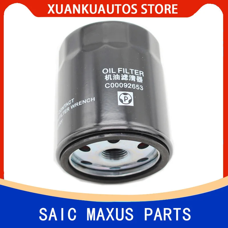 For SAIC Maxus oil filter V80 V90 G10 G20 T60 T70 diesel car 2.0T oil filter original C00092653 sayaragear