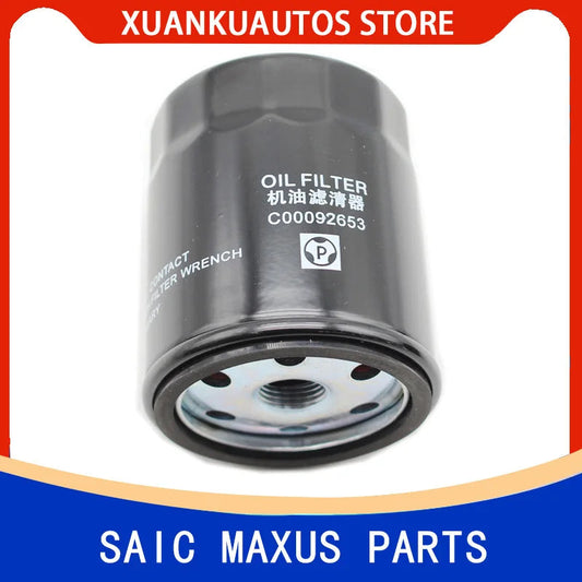 For SAIC Maxus oil filter V80 V90 G10 G20 T60 T70 diesel car 2.0T oil filter original C00092653 sayaragear